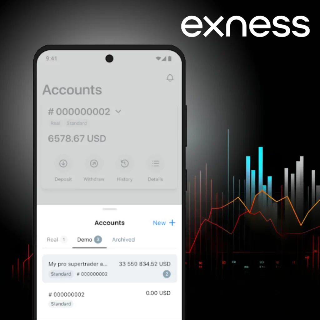 كيفية إنشاء حساب تجريبي في Exness